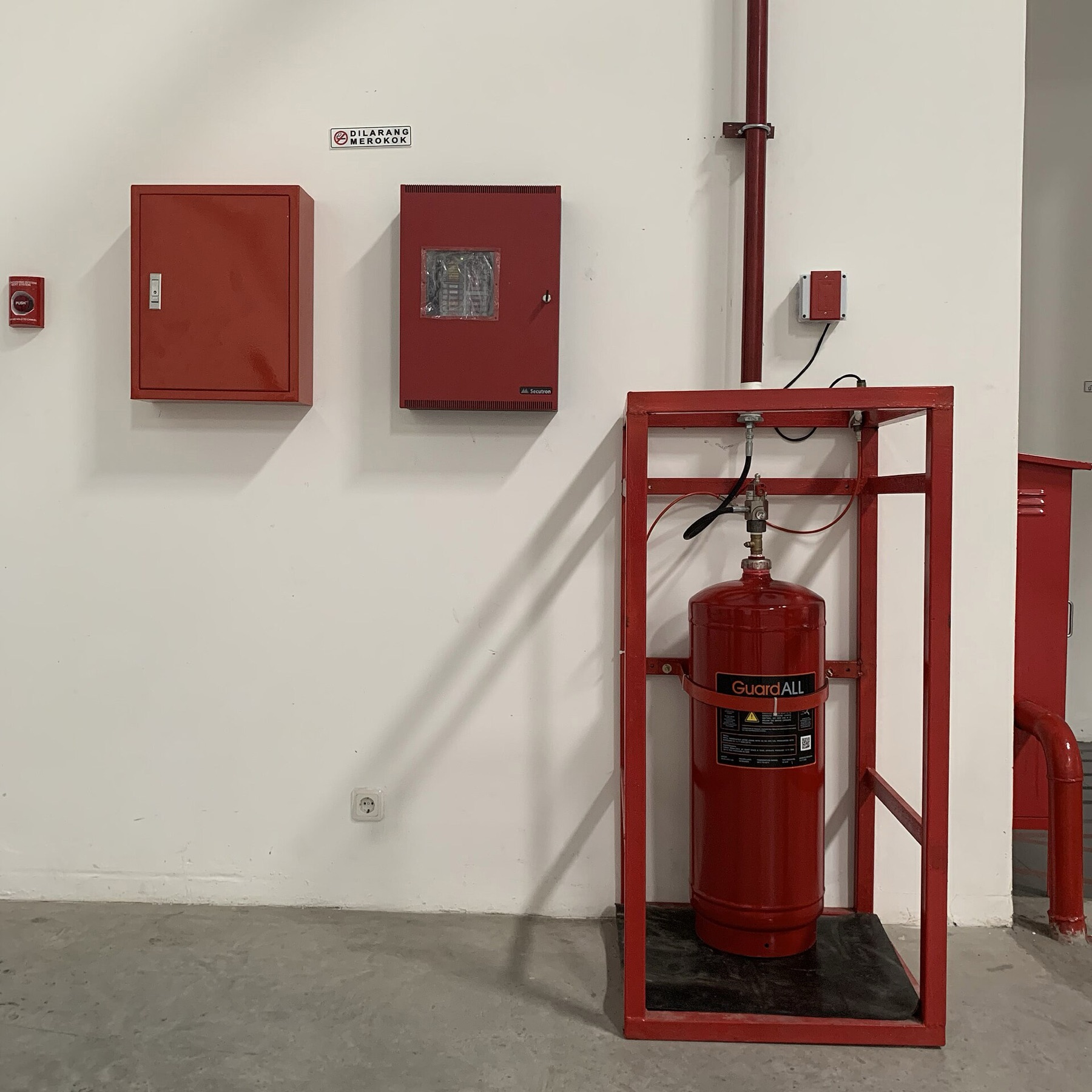 Sistema de supresión contra incendios
